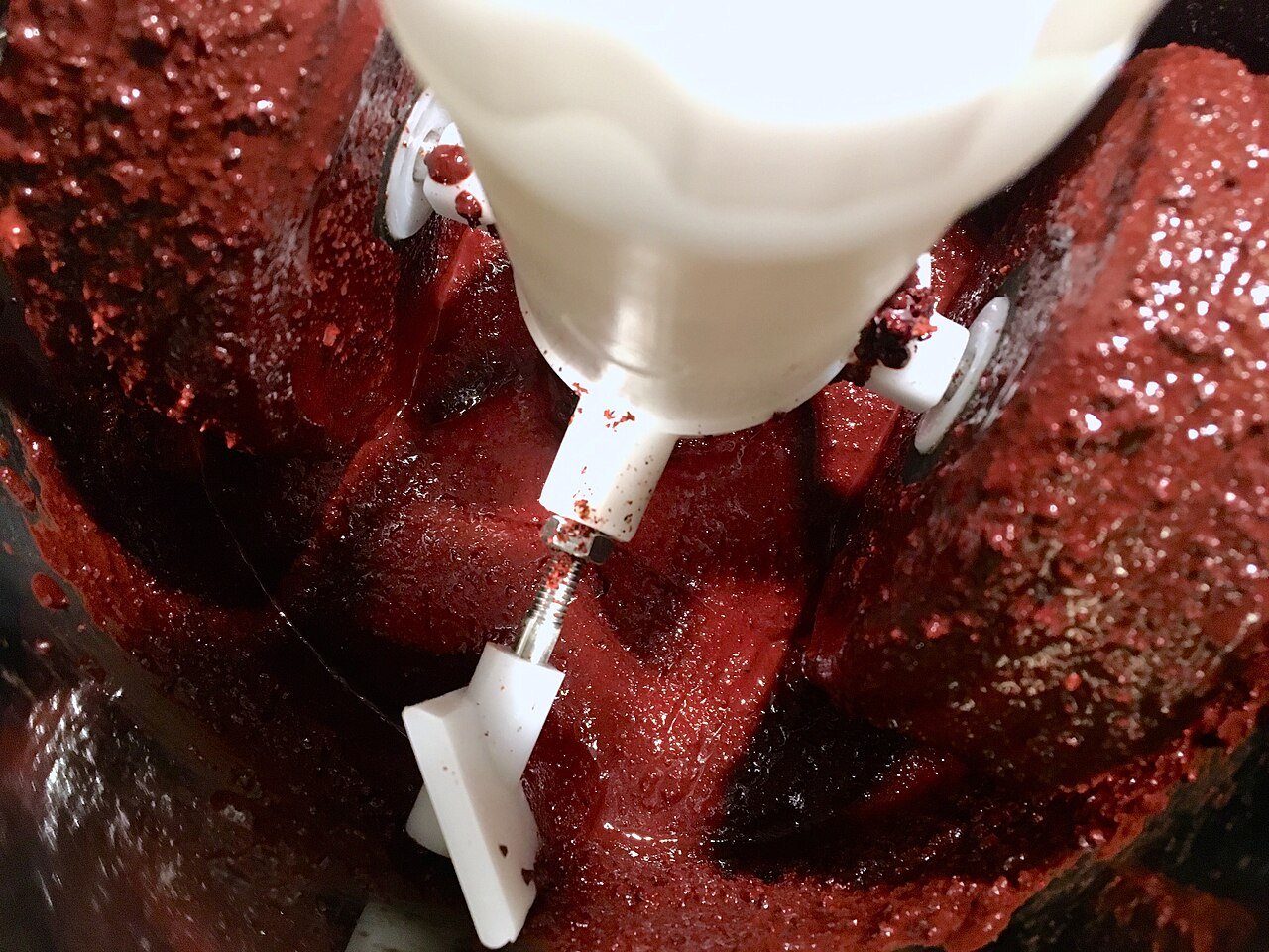 Cocoa mass process