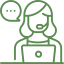 Commercial support icon